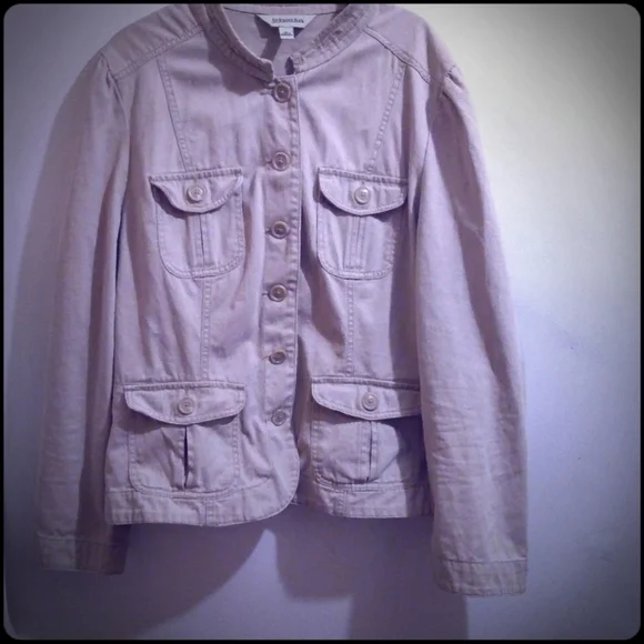 Saint John's Bay Khaki Jacket - Picture 2 of 2